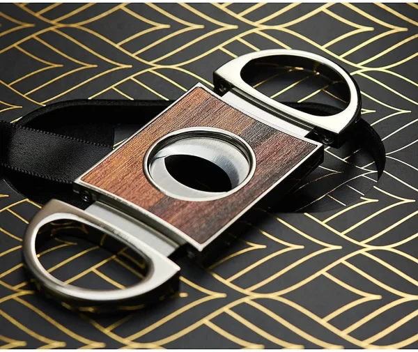 Whiskey Stones Gift Set with Cigar Cutter & Cigar Ashtray - Image 5