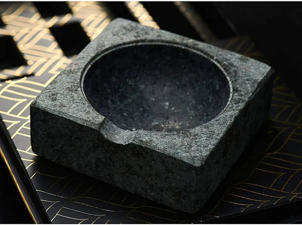 Whiskey Stones Gift Set with Cigar Cutter & Cigar Ashtray - Image 6
